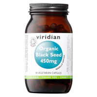 VIRIDIAN Organic Black Seed 450 mg, 90 kapsúl