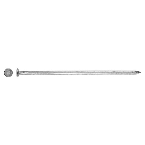 LUX Drôtený klinec s plochou hlavou priemer 7,6 mm x 230 mm lesklý 1 kg