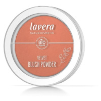 LAVERA Zamatová púdrová lícenka 01 Rosy Peach 4,5 g