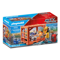 PLAYMOBIL City Action 70774 Výroba kontajnerov