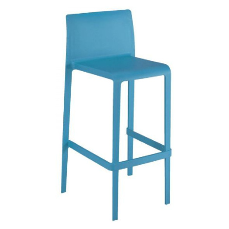 PEDRALI - Vysoká barová stolička VOLT 678 DS - modrá