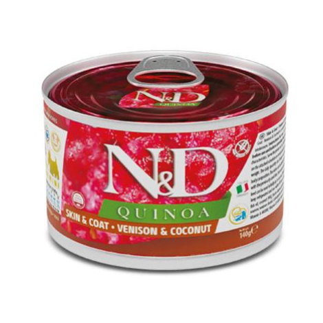 KONZERVA N&D DOG QUINOA VENISON & COCONUT 140g