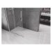 MEXEN/S - Velár posuvné sprchové dvere Walk-in 75, transparent, chróm 871-075-000-03-01