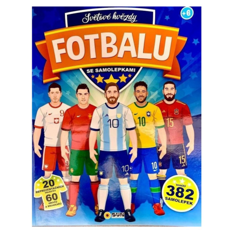 Sun Svetové hviezdy futbalu so samolepkami