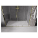 MEXEN/S - Velar Duo posuvné sprchové dvere 180, transparent, złote 871-180-000-02-50