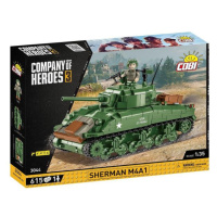 Cobi COH Sherman M4A1, 1:35, 615 k, 1 f