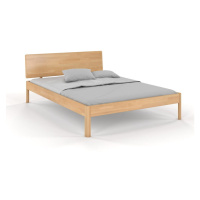Dvojlôžková posteľ z bukového dreva 200x200 cm v prírodnej farbe Ammer - Skandica