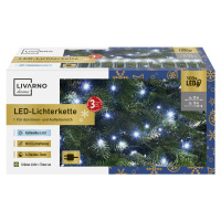 LIVARNO home Svetelná reťaz, 100 LED  (studená biela)