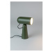 Zelená stolová lampa White Label Vesper