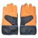 Modro-oranžové záhradnícke rukavice Esschert Design Denim