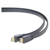 PremiumCord HDMI vysokorýchlostný plochý kábel s Ethernetom 2m