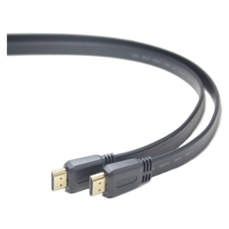 PremiumCord HDMI vysokorýchlostný plochý kábel s Ethernetom 2m