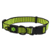 Obojok Active Dog Strong M limetka 2x34-49cm