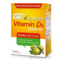 GS Extra Strong Vitamin D3 2000 IU, 90ks