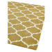 Okrovožltý ručne tkaný vlnený koberec 80x150 cm Albany – Asiatic Carpets