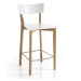 Biele/v prírodnej farbe barové stoličky v súprave 2 ks 94 cm Kyra – Tomasucci