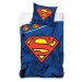 CARBOTEX Detské obliečky Superman, 140 x 200, 70 x 90 cm