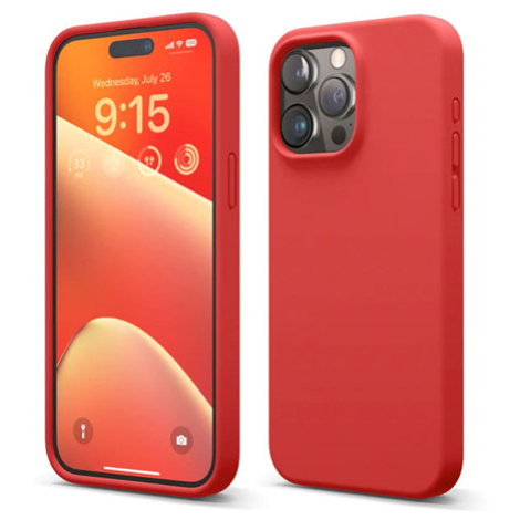 Elago kryt Silicone Case pre iPhone 15 Pro Max - Red Apple