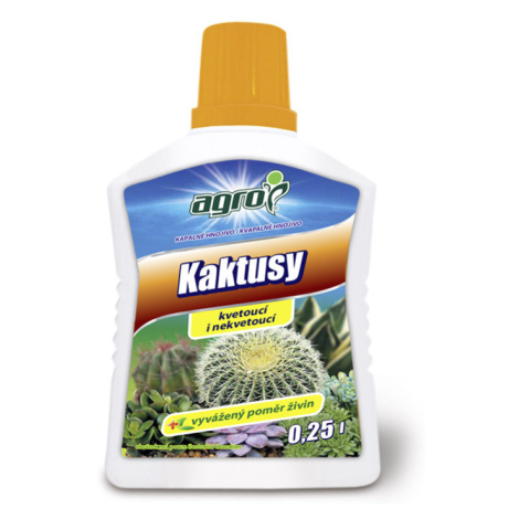 AGRO kvapalné hnojivo pre kaktusy 0,25 l