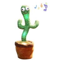 Hovoriaci, tancujúci kaktus, interaktívna hra normal