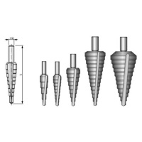 Vrták stupňovitý HSS o 5-35 641025