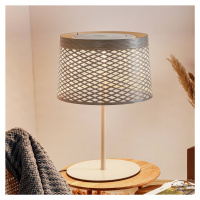 Stolná LED lampa Foscarini Twiggy Grid XL, béžová