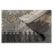 LuxD Dizajnový koberec Pahana 230 x 160 cm viacfarebný sivý - vlna