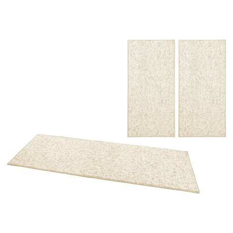 Ložnicová sada Wolly 102843 Creme - 3 díly: 67x140 (2x), 67x250 (1x) cm BT Carpet - Hanse Home k