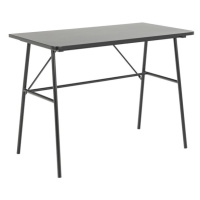 Písací stôl Durango (100x55x75 cm, čierna)