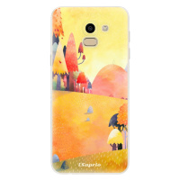 Odolné silikónové puzdro iSaprio - Fall Forest - Samsung Galaxy J6