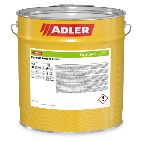 ADLER LIGNOVIT PROTECT FINISH - Tenkovrstvá lazúra na báze vody PROTECT - Tanne 4 L