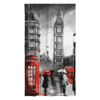 Osuška Londýn art 70x140