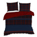 Vianočné bavlnené posteľné obliečky PETER 140x200 cm, 70x80 cm/X1