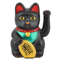 Čínska mačka šťastia čierna ISO3065