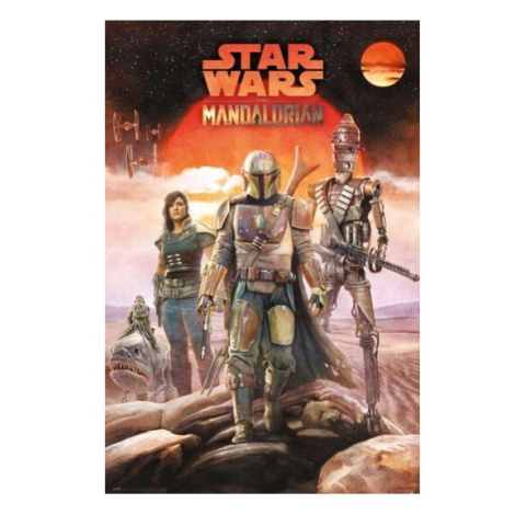 Plagát Star Wars: Mandalorian - Crew (139)