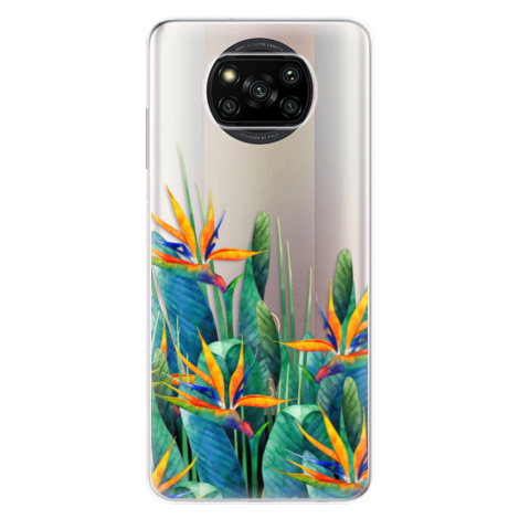 Odolné silikónové puzdro iSaprio - Exotic Flowers - Xiaomi Poco X3 Pro / X3 NFC