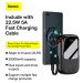 Baseus Qpow Pro Digital Display Fast Charge Power Bank 20000mAh 20W Type-C Black