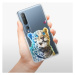 Odolné silikónové puzdro iSaprio - Leopard With Butterfly - Xiaomi Mi 10 / Mi 10 Pro