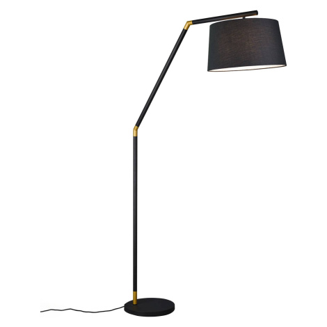 Stojanová lampa Tracy, čierna