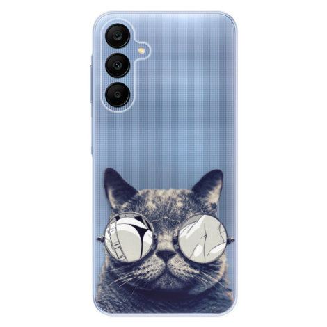 Odolné silikónové puzdro iSaprio - Crazy Cat 01 - Samsung Galaxy A25 5G