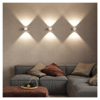 Puk Maxx Wall, LED, číre šošovky, matná biela