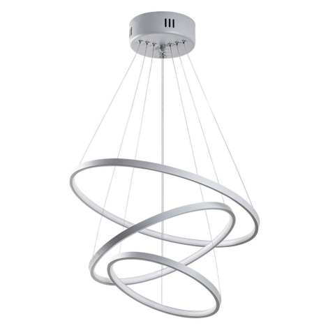 Sivé LED závesné svietidlo ø 50 cm Simit – Opviq lights
