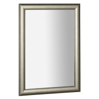 VALERIA zrkadlo v drevenom ráme 580x780mm, platina NL393