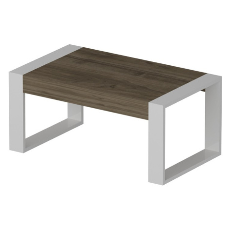 Konferenční stolek Retro ořech/bílý Kalune Design