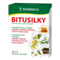 BIOMEDICA Bitusilky bylinné pastilky 15+2 17 ks