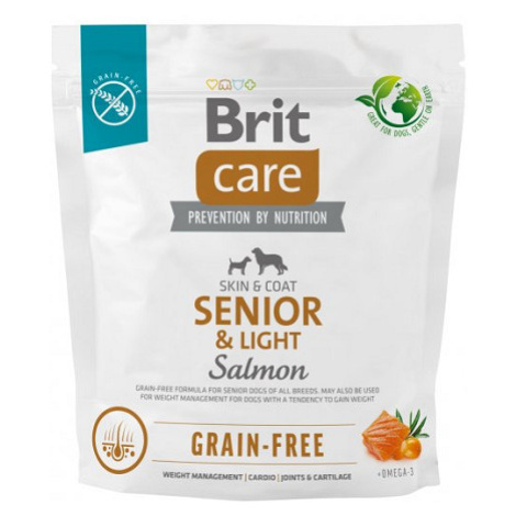 Brit Care Grain-free Senior & Light Salmon 1 kg