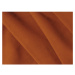 Oranžová zamatová podnožka Mackay – Cosmopolitan Design
