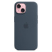 Apple Originál Silikónový kryt s MagSafe pre iPhone 15 Storm Blue, MT0N3ZM/A