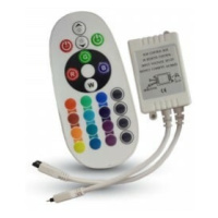Ovládač pre LED pásiky 12/24V 72W pre RGB s ovládačom VT-2472 (V-TAC)