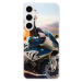 Odolné silikónové puzdro iSaprio - Motorcycle 10 - Samsung Galaxy S24+